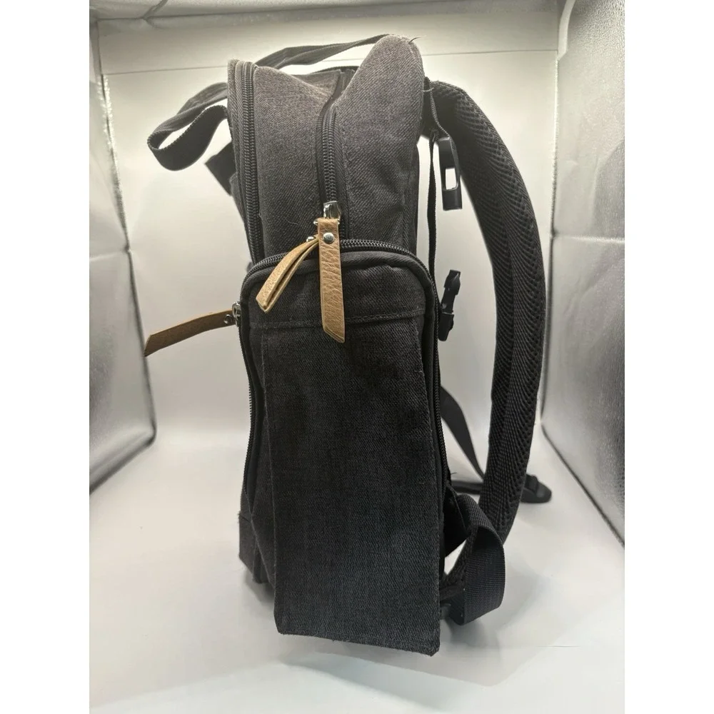 Eddie Bauer Canyon Summit Convertible Diaper Bag Backpack Charcoal Gray